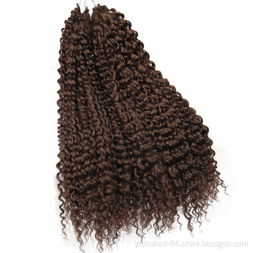 Russia Blonde #613 zizi braid hair micro wave hair extension synthetic 3pcs micro knot zizi twist crochet braid hair